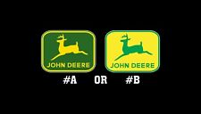 John Deere Vintage 1968 Historic Redrawn Green Or Yellow Emblem Sticker Decal