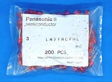 Panasonic Electronic Components Led Red Clear 5mm Round Th Ln21rcphl 200 Pcs