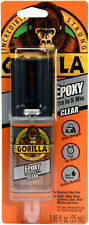 Gorilla 2 Part Epoxy 5 Minute Set .85 Ounce Syringe Clear Pack Of 1