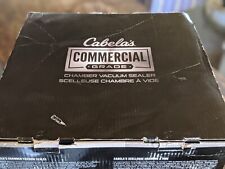 Cabelas Commercial Grade Chamber Vacuum Sealer Open Box