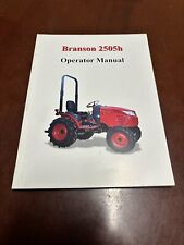 Branson Tractor 2505h Operators Manual