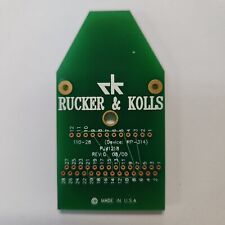 Blank Printed Circuit Boardrucker Kolls110-28 Rev D28 Lead