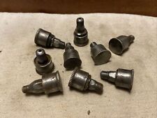 Lot Of 9 Small Grease Cup Hit N Miss Engine Oilers - Steampunk