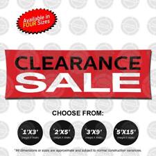Clearance Sale Banner Discount Sale Liquidation Poster Business Display Bargains