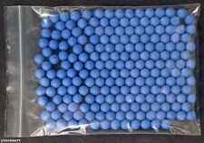 200 Ultra Premium .68 Cal Blue Reusable Paintless Practice Paintballs C-reballs