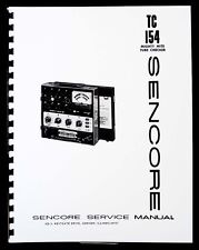 Sencore Tc-154 Tc154 Mighty Mite Tube Tester Manual