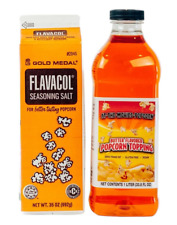 Flavacol Popcorn Seasoning Buttery Flavor Popcorn Topping Combo