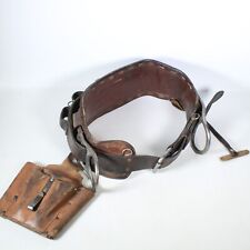 W.m. Bashlin Co. Leather Floridian 2 D-ring Climbing Tool Belt Size D21 Code 5