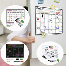 Refrigerator Magnetic Dry Erase Whiteboard Calendar Monthly Daily Planner Board