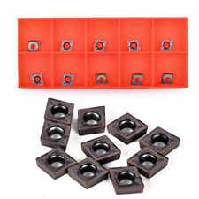 10pcs Ccmt060204 Carbide Inserts Ccmt0602 For Lathe Turning Tool Holder
