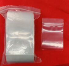 100 Ct 2.5x3 4 Mil Small Resealable Plastic Ldpe Zip Lock Reclosable Bags 4mil