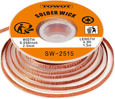 Solder Wick Braid With Flux No-clean Electronic Desoldering Wick Braid Remover.