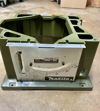 Makita 2708 Table Saw Oem Base W Face Plate Table Saw Case Housing Olive Green