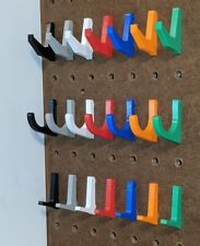 Pegboard Hooks - Supreme Fit. Will Not Fall Out