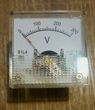 Analog Volt Panel Meter Gauge Ac 0300v Generator Us Stock