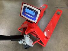 Industrial Warehouse Pallet Jack Scale With 5000 X 1 Lb 2 Year Warranty