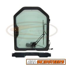 For Bobcat Front Door Kit G-series Skid Steer Cab Enclosure Glass Dual Cylinder