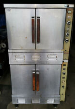 Double Stack Deck Vulcan Gas Commercial Convection Ovens Bakery Oven Equipment
