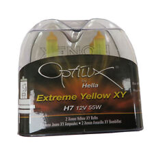 Optilux By Hella H71070702 Extreme Yellow Light Bulbs H7 12v 55w Pack Of 2