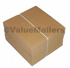 100 - 7.5 X 7.5 Corrugated Filler Insert Pads 45 Rpm For 7 Record Mailers