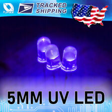 5mm Uv Leds 100 Pcs 395nm Ultraviolet Uv-a Light Emitting Diode Lights Purple
