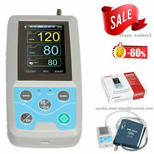 Ambulatory Blood Pressure Monitor Nibp Holter Usb Software 24 Hour Record Abpm50