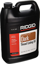 Ridgid 70830 Dark Thread Cutting Oil 1 Gallon Of Dark Pipe Threading Oil