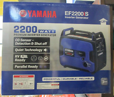 Yamaha Ef2200is 2200w Premium Gas-powered Inverter Generator Ef2200isz Brand New