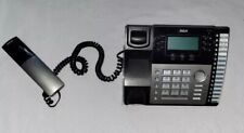 Rca 25423re1 4-line Expandable System Office Phone With Intercom Black