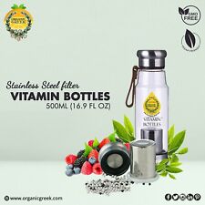 Organic Greek Vitamin Bottles. Hydrogen Alkaline Generator Water Filter 4 In 1