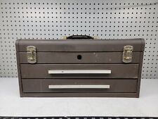Vintage Kennedy 220 2-drawer Machinist Tool Box Chest 220-848391