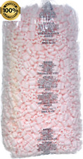 Bubblefast Brand 3.5 Cu. Ft. 22.5 Gallons Pink Anti-static Packing Peanuts