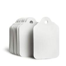Unstrung Marking Tags 1.93x1.25 Inches White Merchandise Pricing Tags 1000pcs