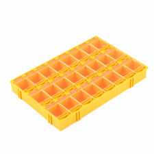 Plastic 24 Compartments Electronic Components Storage Box Case