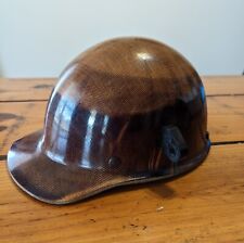 Vintage Msa Skullgard Hard Hat Hat Protective Cap Mine Safety Fiberglass