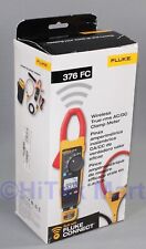 Fluke 376 Fc Wireless True Rms 1000a Acdc Clamp Meter I2500-18 Iflex New In Box