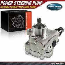 Power Steering Pump Wo Pulley For Honda Passport Isuzu Amigo Pickup Rodeo 88-97