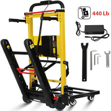 440lb Electric Stair Climbing Moving Dolly Hand Truck Warehouse Appliance Cart