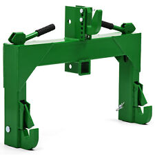 3 Pt Quick Hitch Adapter For Category 1 2 W Adjustable Bolt Tractor Green Us