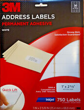 3m 750 Shippingaddress Labels 30 Per Sheet 25 Sheets Uses Avery 5160 Template