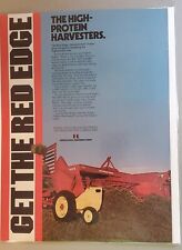 International Harvester Advertisement Red Edge Hay Balers