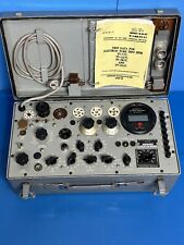 Hickok Tv-7u Tube Tester. Calibrated And Upgraded To Dual Digital Meter