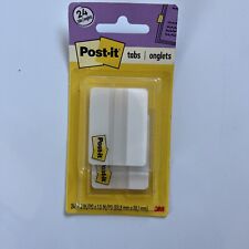 Post-it Durable Tabs 2 Wide Solid White 24 Tabspack 686-24we 867132 - 1 Pack