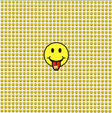 Smiley Face Tabs Blotter Art Perforated Sheet Paper Psychedelic Art