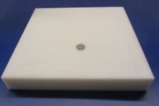 Hdpe Polyethylene Sheet White 1.75 1 34 Thick X 12 Wide X 12 Length