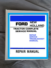 Ford 4400 4500 5500 5550 Tractor Workshop Service Binder