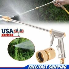 High Pressure Power Gun Water Spray Garden Hose Nozzle Car Clean Washer Tool Set