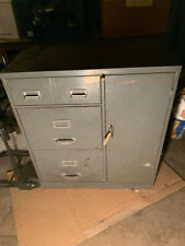 Vintage Steelmaster Industrial Steel Drawerstorage Cabinet