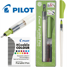 Pilot Parallel Calligraphy Pen 3.8mm Nib - Free Pack Of 12 Assorted Cartridges