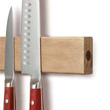 Magnetic Knife Strip For Wall 12in Acacia Wood Powerful Magnetic Knife Holder